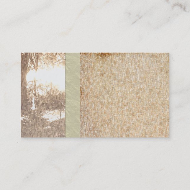 Naturligt yoga, zen som läker, visitkortar visitkort (Framsida)