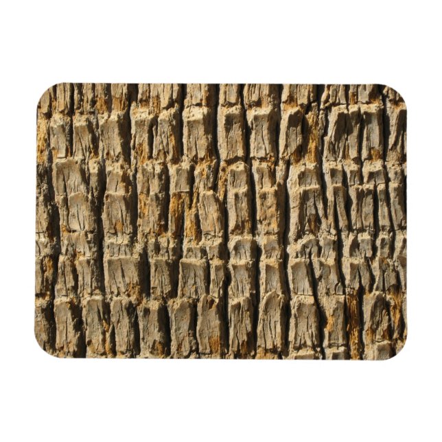 Naturligtvis Coola Yta_Handflatan Träd Bark Magnet (Horisontell)