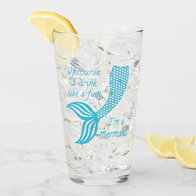 Naturligtvis dricker jag som en fisk, jag är en sj glaskopp (Framsida Ice)