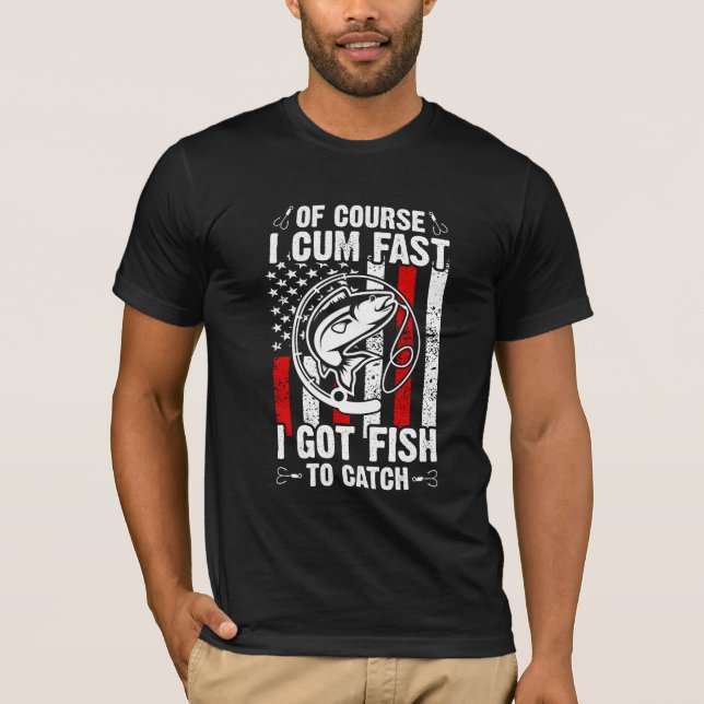 Naturligtvis har jag fisk att fånga. t shirt (Framsida)