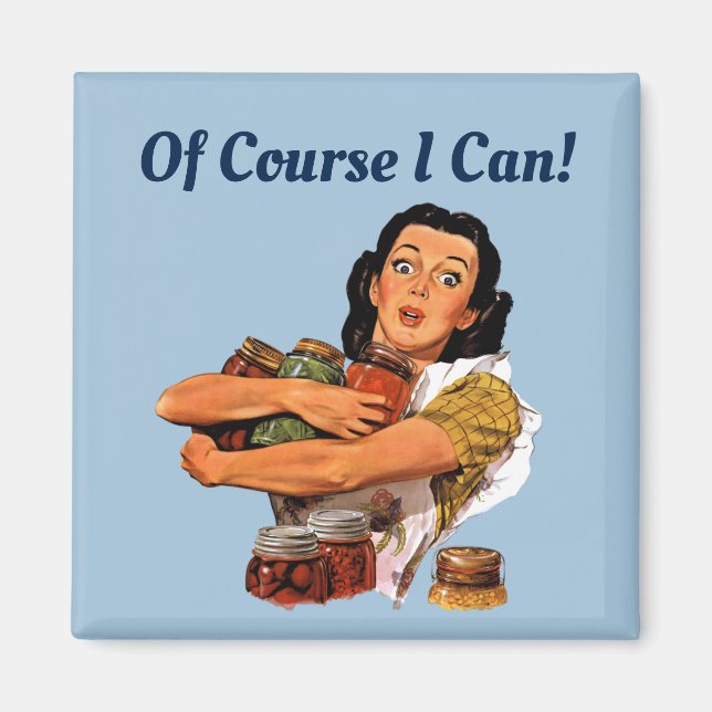 Naturligtvis kan jag Magnet (Framsidan)