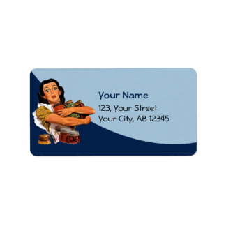 Naturligtvis kan jag märka adressetikett