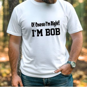 Naturligtvis mig höger förmiddag t-shirt