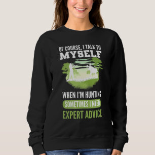 Naturligtvis pratar jag med mig själv när jag jaga t shirt