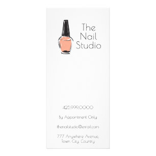 Naturlist Nagelsalong Manikyr Pedikyr Prislista Reklamkort