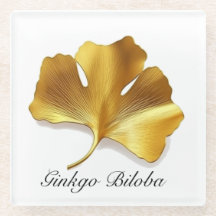 Naturliv: anpassadet Guld Ginkgo Biloba löv