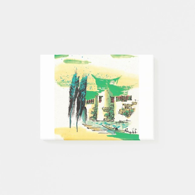 Naturmålningsbidrag Post-it Block (Framsida)