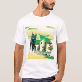 Naturmålningsbidrag T Shirt