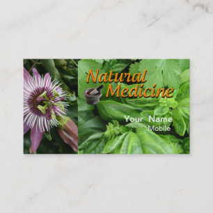 Naturmedicin Visitkort