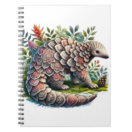 Naturmönster - Dunga Pangolin Anteckningsbok