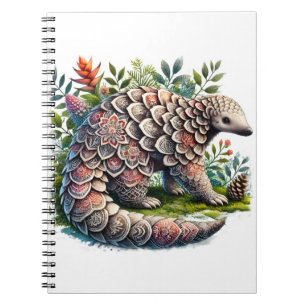 Naturmönster - Dunga Pangolin Anteckningsbok