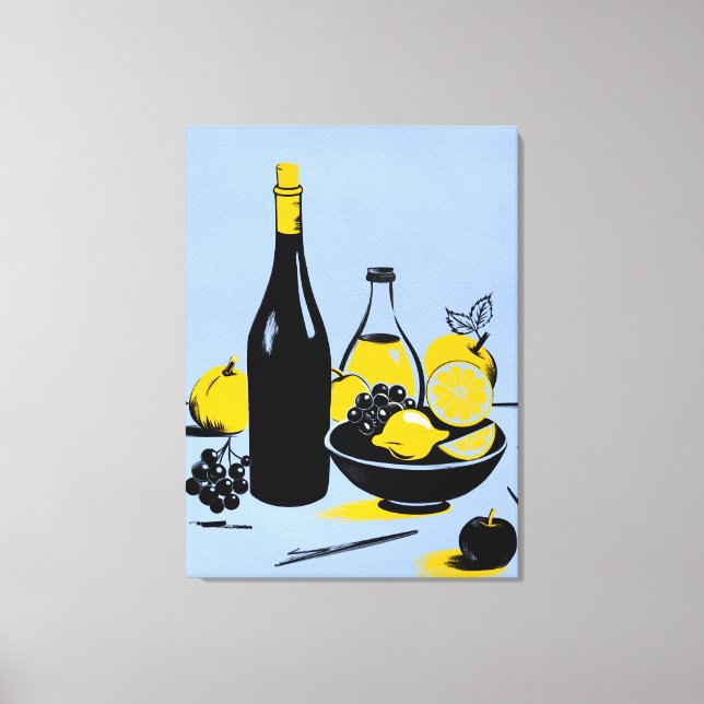 Naturmort#1 Canvastryck (Framsida)