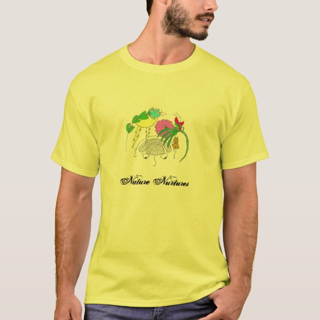 naturnurtures naturfostran tee (Framsida)