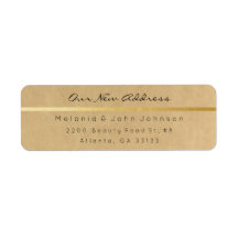 Naturpapaer Black Guld Kraft New Adress OSA