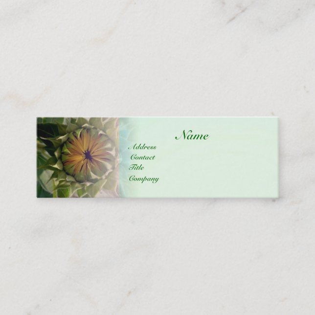 Naturprofilkort Mini Visitkort (Framsida)