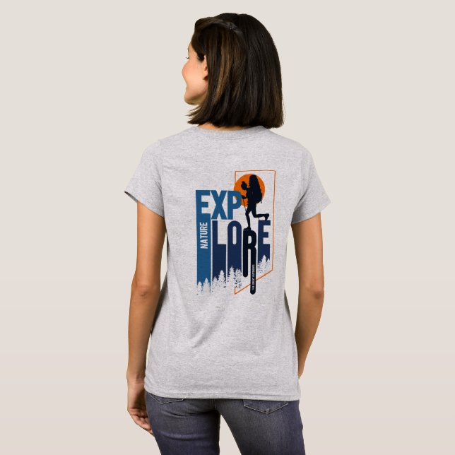 Naturprospektering | Kvinnor T Shirt (Hel baksida)