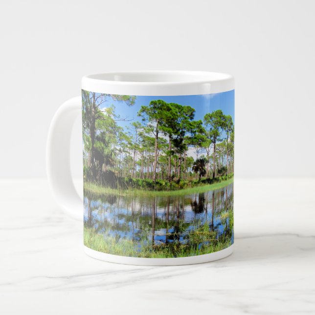 Naturreflektionsmugg Jumbo Mugg (Framsida vänster)