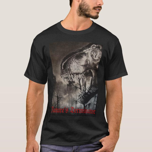 Naturs Terminator T-shirt (Framsida)