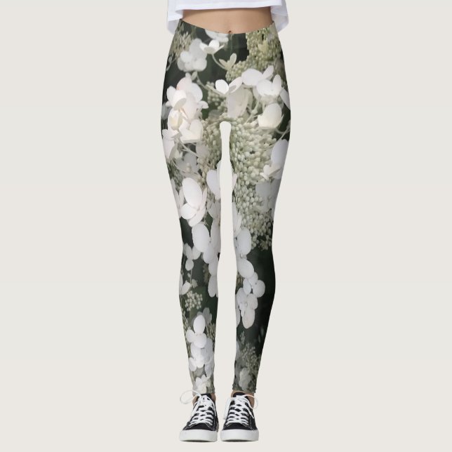 Naturs underdamasker leggings (Framsida)