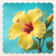 Naturskatt: Gult Hibiscus Harmony