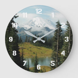 Naturskön landskapsbild av Mount Rainier Stor Klocka