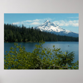 Naturskön Mount Hood-landskap Poster