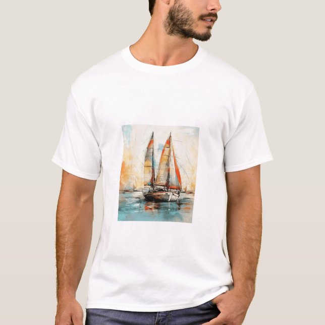 naturskön t shirt (Framsida)