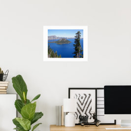 Natursköna Crater Lake National Park Poster
