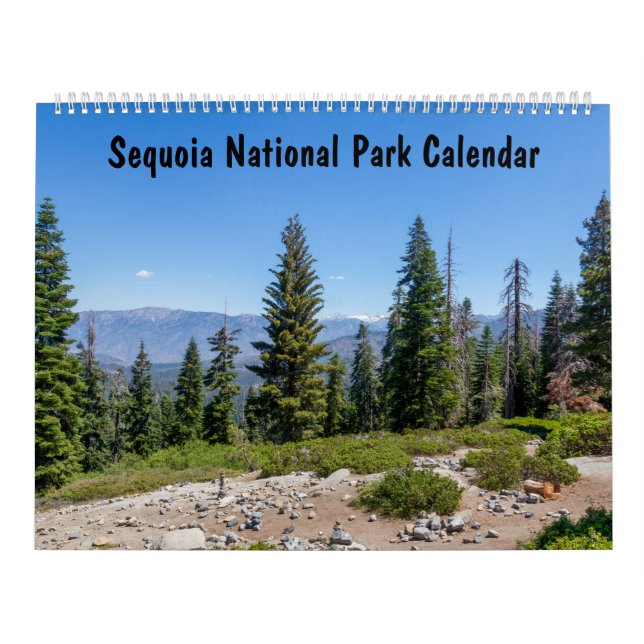 Naturskönhet i Sequoia National Park Kalender (Omslag)