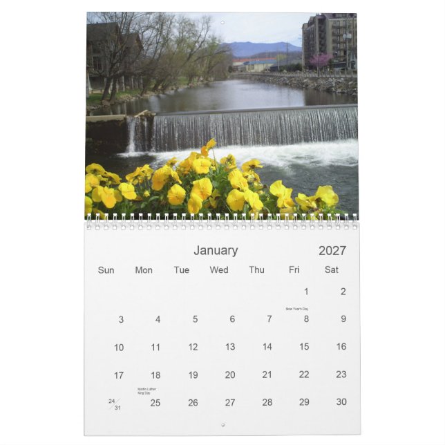 Naturskönhetkalender Kalender (Jan 2027)