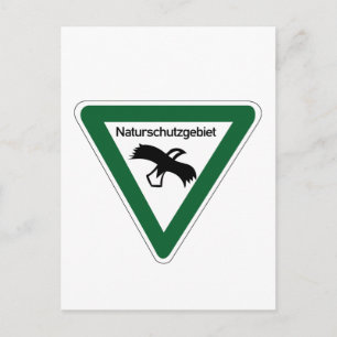 Naturskyddsområdets tecken, Tyskland Vykort