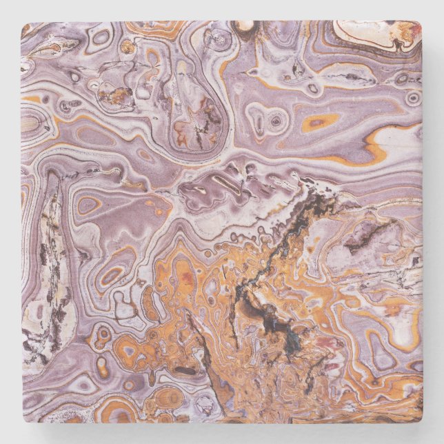 Natursten Mönster Stone Underlägg (Framsidan)