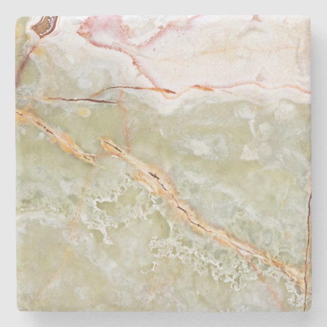 Natursten Mönster Stone Underlägg (Framsidan)