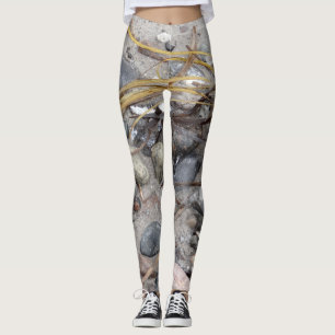 Naturstrand i kärlek leggings