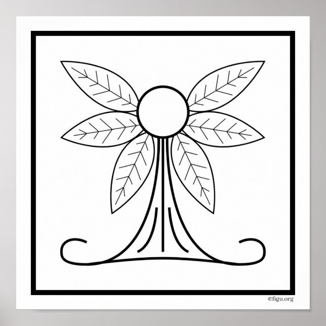 Natursymbol Poster (Framsidan)