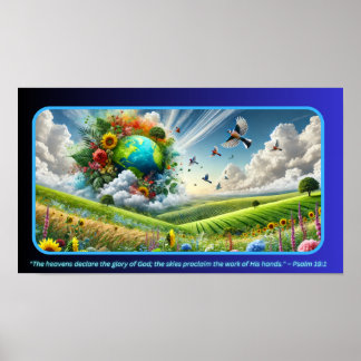 Natursymfoni: en fusion mellan Himmel, jord och vi Poster