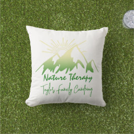 Naturterapi Familjecamping personlig Kudde