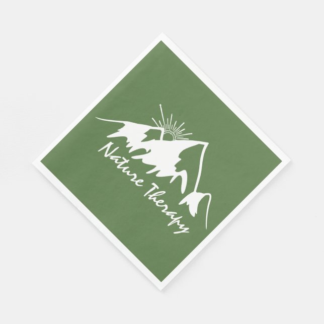 Naturterapi Pappersservett (Hörn)