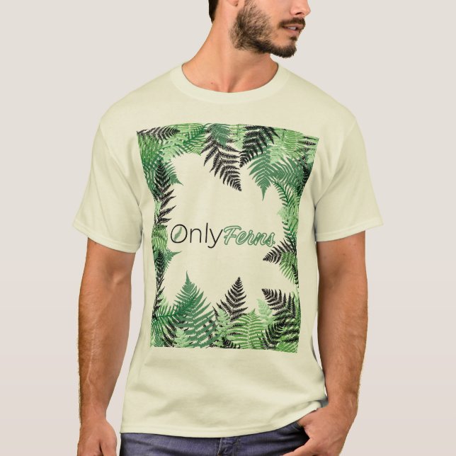 Naturtryck T Shirt (Framsida)