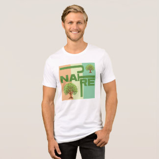 Naturtypsmönster T-shirt
