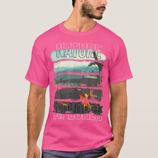 Naturutforskaren - Camping T Shirt