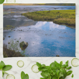 naturvy,berg kökshandduk