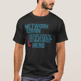 nätverk, administratör t shirt