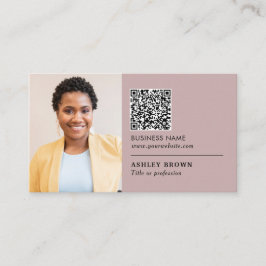 Nätverk för QR-professionell i gods agent Visitkort