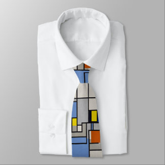 Nätverk med mondrianinspirerad design: En Snyggt Slips