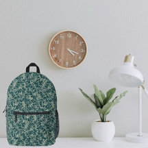 Nätverk Neurons on Teal - sömlös mönster.