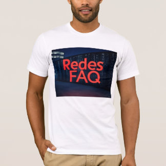 Nätverk vanliga frågor t shirt