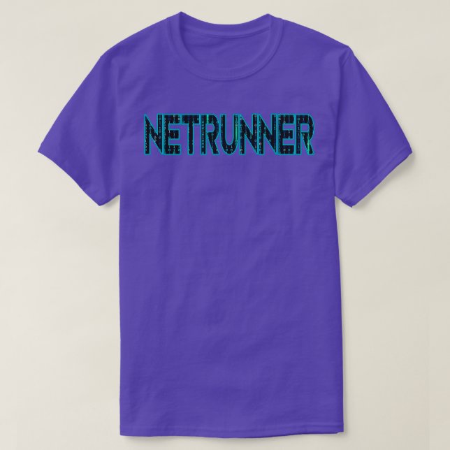 Nätverksadministratör för Netrunner T Shirt (Design framsida)