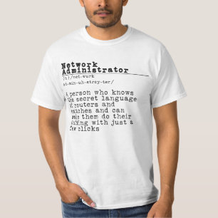 Nätverksadministratör - "Router Wrangler" T Shirt