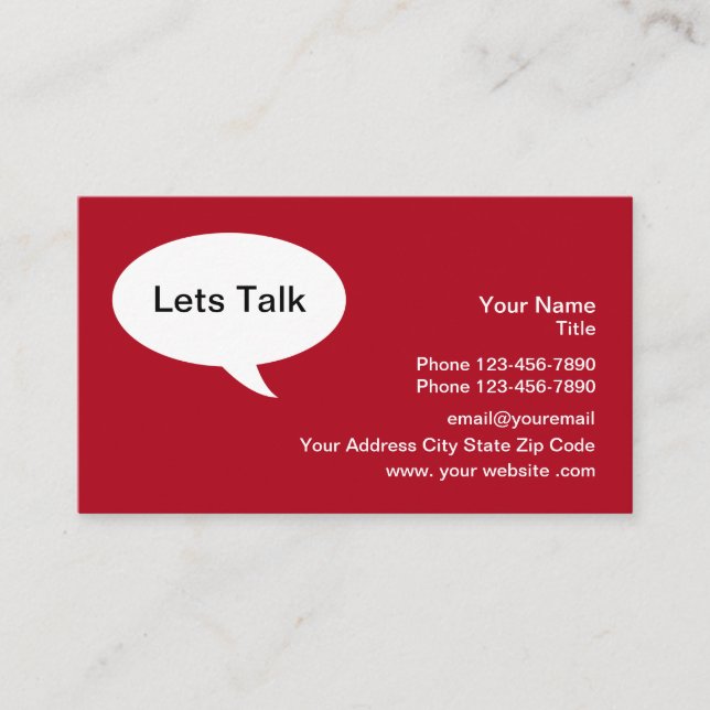 Nätverkskammare Visitkort (Framsida)